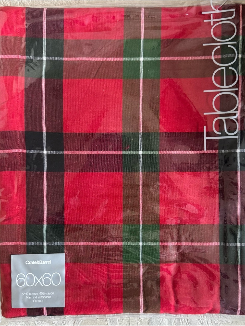Crate&Barrel Tablecloth